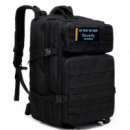 Mochila Tactica No Pain No Gain - Negra 45 L  BEVERLY