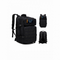 Mochila Tactica No Pain No Gain - Negra 45 L  BEVERLY