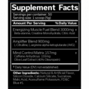 The Curse Pre-workout COBRA LABS - 50 Servicios