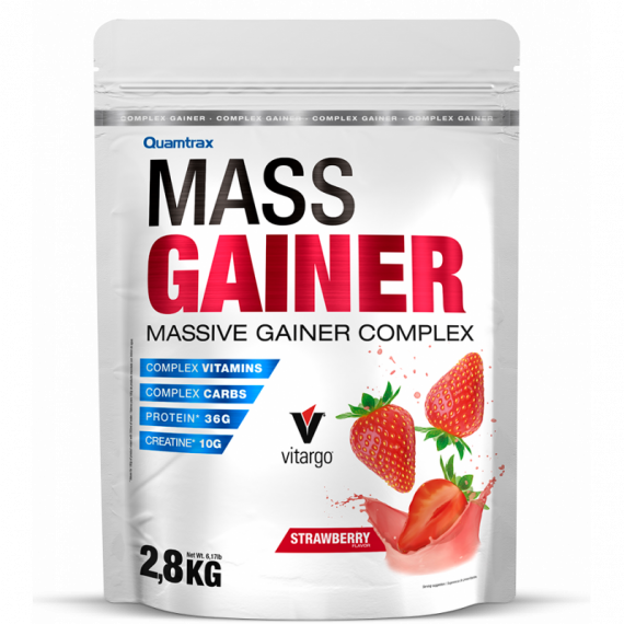 Mass Gainer New Formula QUAMTRAX - 2,8 Kg