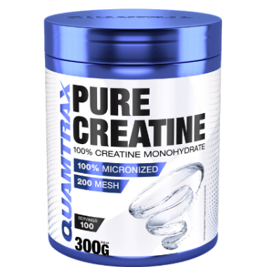 100% Pure Creatine 200 Mesh QUAMTRAX - 300GR
