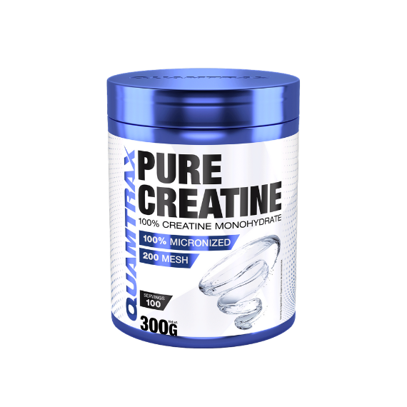 100% Pure Creatine 200 Mesh QUAMTRAX - 300GR