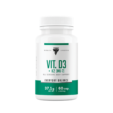 VITAMIN D3 + K2 (MK-7) Trec Nutrition - 60 caps