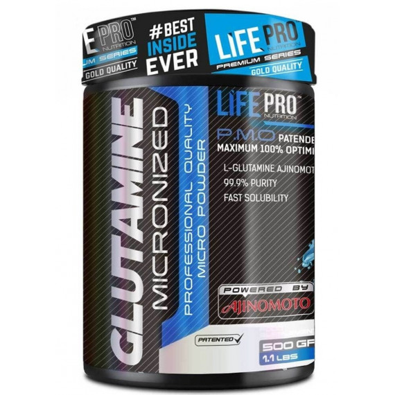 Glutamina Ajinomoto® LIFE PRO - 500 Gr