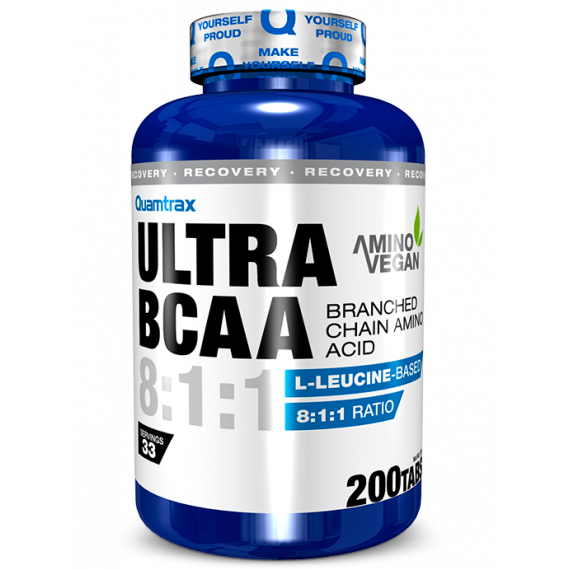 Ultra Bcaa 8:1:1 QUAMTRAX - 200 Tabs