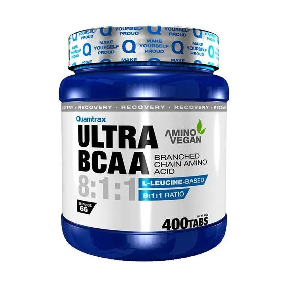 Ultra Bcaa 8:1:1 QUAMTRAX - 400 Tabs