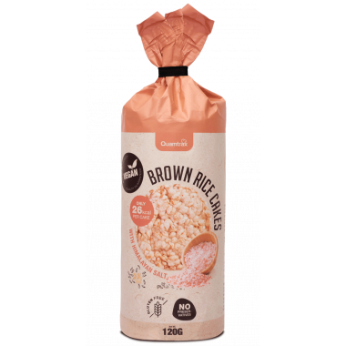 TORTITAS DE ARROZ INTEGRAL Quamtrax - 120 gr