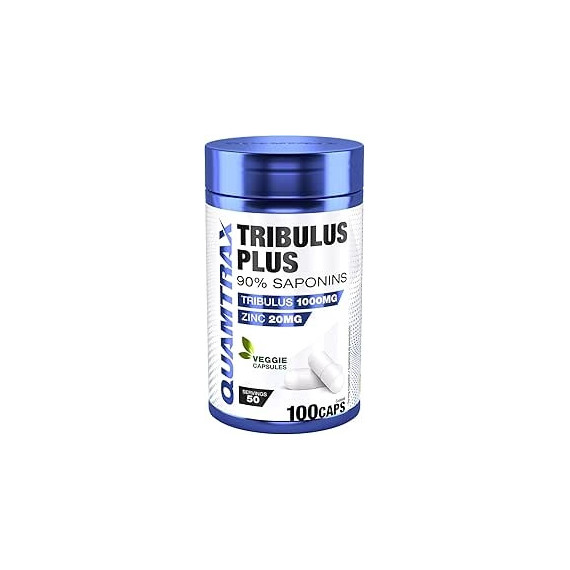 Tribulus Plus New! 90% Saponina QUAMTRAX - 100 Tabs