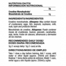 Creatine Direct 200 Mesh QUAMTRAX - 500GR