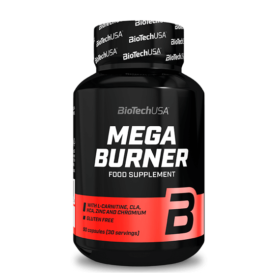 Mega Burner (no Caffeine) Biotechusa - 90 Caps  BIOTECH USA