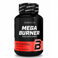 Mega Burner (no Caffeine) Biotechusa - 90 Caps  BIOTECH USA