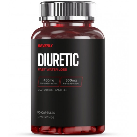 Diuretic Fast Water Loss BEVERLY Nutrition - 90 Caps