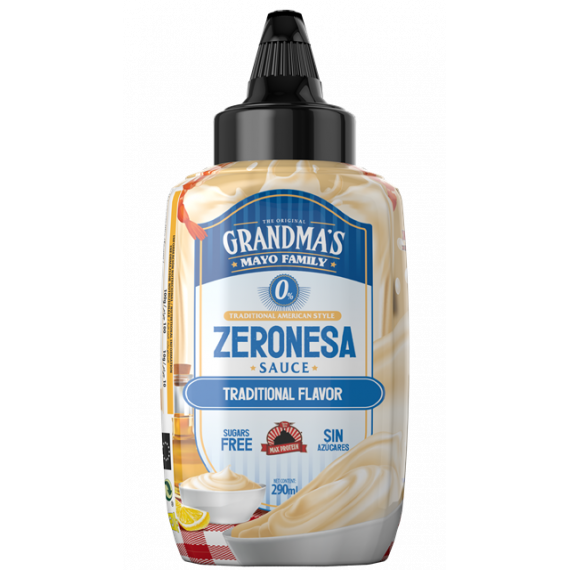 Salsa Grandma's  Zeronesa Tradicional Max Protein - 290ML  BIG SUPPLEMENTS