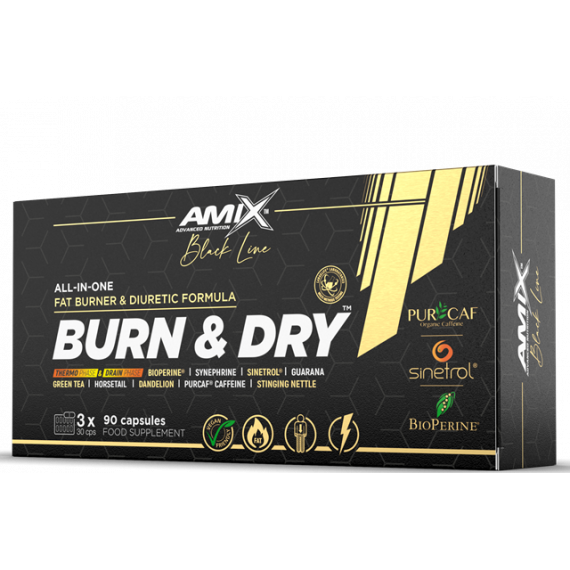 Burn & Dry AMIX NUTRITION - 90 Caps