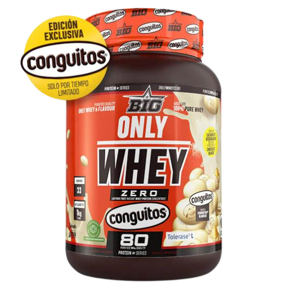 Only Whey Conguitos White Edicion Limitada Big - 1KG  BIG SUPPLEMENTS