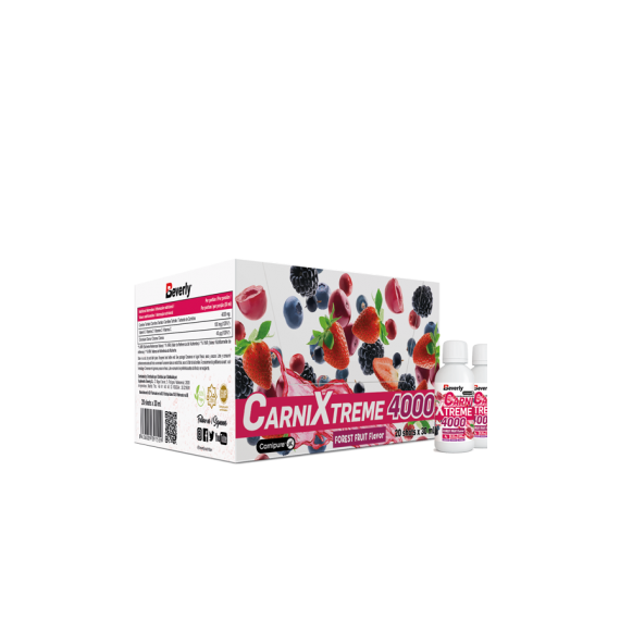Carni Xtreme 4000 "frutas Bosque" BEVERLY - 20 Shots