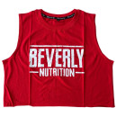 Camiseta Top Crop Rojo BEVERLY Team Oficial - Mujer