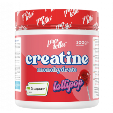 **cad 30-06-2026** Creatina Creapure Lollipop PROTELLA - 300 Gr