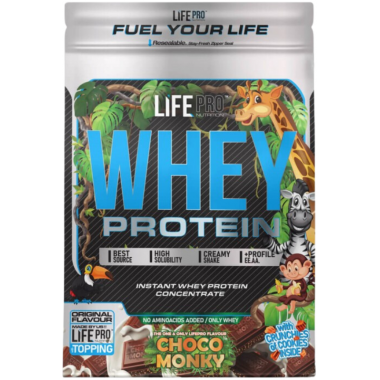 Whey Protein Choco Monky Bag Edition LIFE PRO - 2 Kg