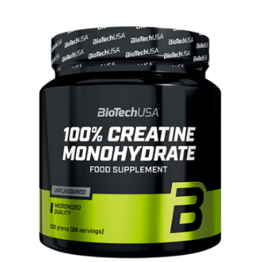 100% Creatine Monohydrate Biotechusa - 300 Gr  BIOTECH USA