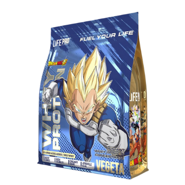 Whey Dragon Ball Super Limited Edition Vegeta LIFE PRO - 900GR