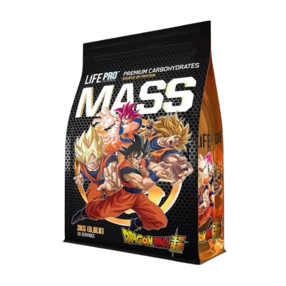 Mass Gainer Dragon Ball Super Limited Edition LIFE PRO - 3KG Gluten Free