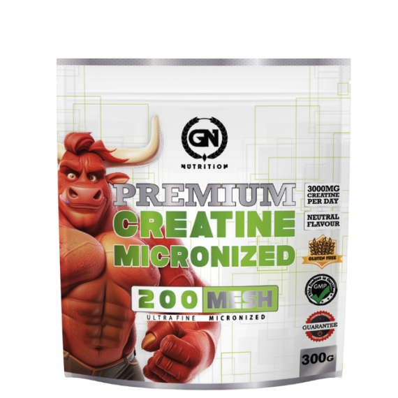 Creatine Premium Micronized 200 Mesh GN NUTRITION - 300 Gr