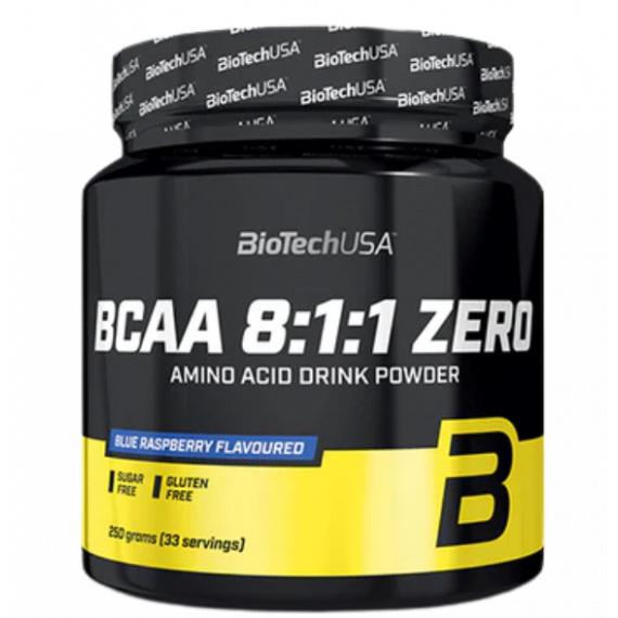 Bcaa 8:1:1 Zero Biotechusa - 250 Gr  BIOTECH USA