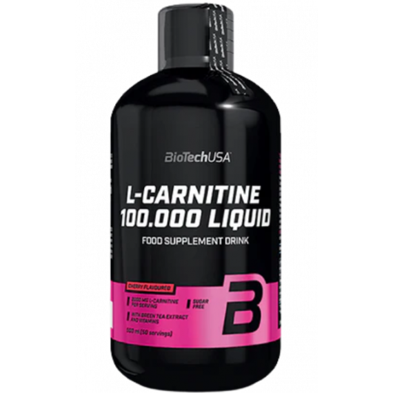 L-carnitine 100.000 Liquid Biotechusa  - 500 Ml  BIOTECH USA