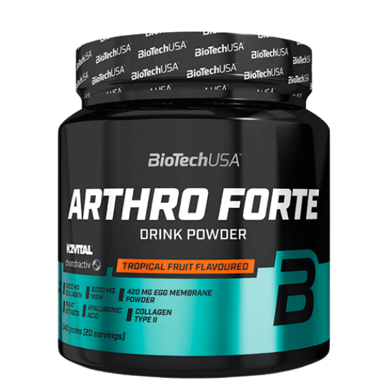 Arthro Forte Bebida en Polvo Biotechusa - 340 Gr  BIOTECH USA
