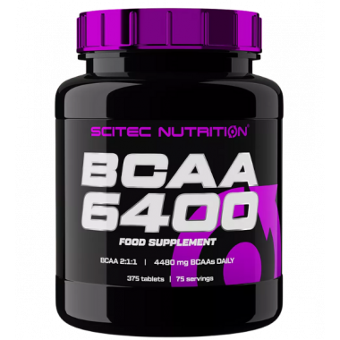 BCAA 6400 Scitec Nutrition - 375 tabs