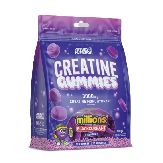 Creatine Gummies 3000 Applied Nutrition - 80 Gummies  BIOTECH USA