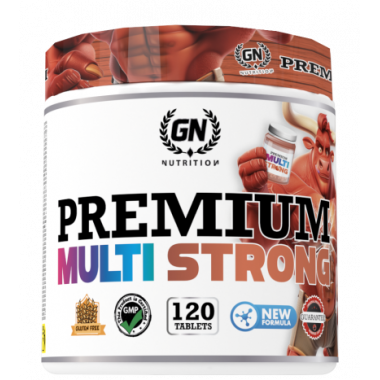 Multistrong Vitamins sin Gluten GN NUTRITION - 120 Caps