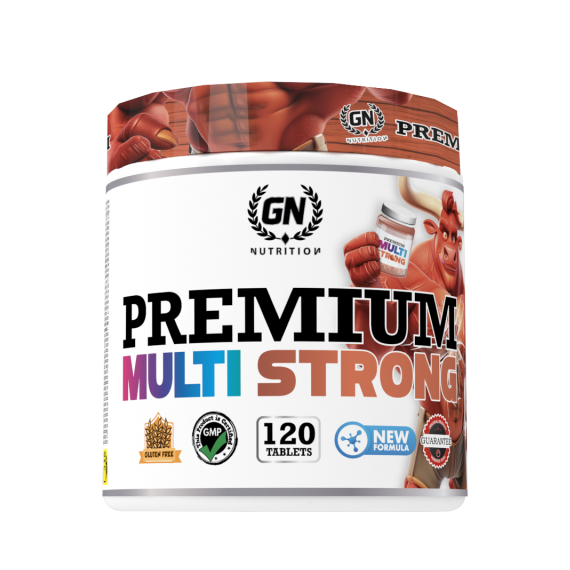 Multistrong Vitamins sin Gluten GN NUTRITION - 120 Caps