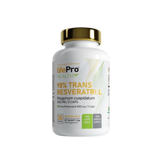 Trans Resveratrol 98% LIFE PRO - 60 Caps