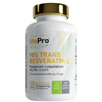 Trans Resveratrol 98% LIFE PRO - 60 Caps