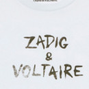 Camiseta Estampada X60628 Kids  ZADIG & VOLTAIRE