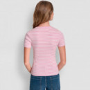 CAMISETA CREW NECK STRIPED