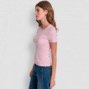 CAMISETA CREW NECK STRIPED