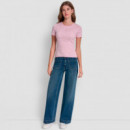 CAMISETA CREW NECK STRIPED