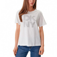 Camiseta Relaxed Crew Neck  DKNY