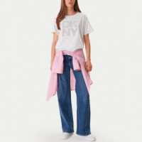 Camiseta Relaxed Crew Neck  DKNY