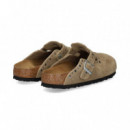 ZUECO HEBILLA+TACHAS ANTE BEIGE