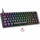 TECLADO GAMING THE G-LAB KEYZ TITANIUM