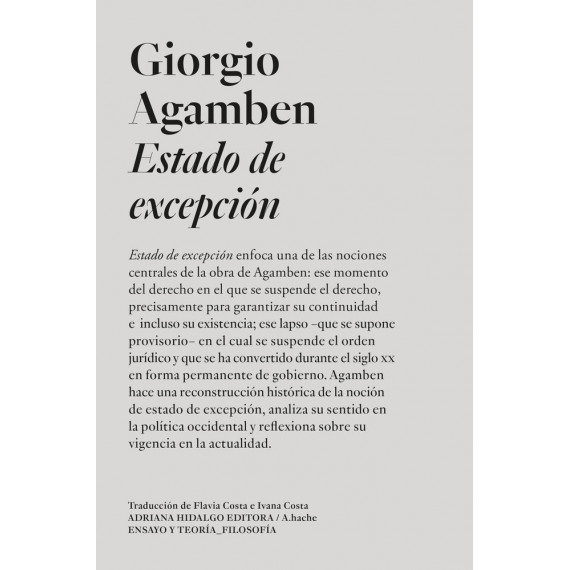 ESTADO DE EXCEPCI�N