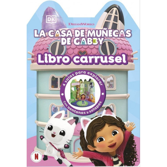 Casa de Mu�ecas de Gabby:libro Carrusel   2025