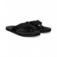Fli Flop Webbing Negro  CALVIN KLEIN