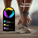 Smartwatch Ksix Hero 2 - Gris, Pantalla IPS 1.76", Batería 7 Días, IP68