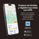 Smartwatch Ksix Horizon GPS con Pantalla AMOLED 1.43", 10 Días de Autonomía, Negro