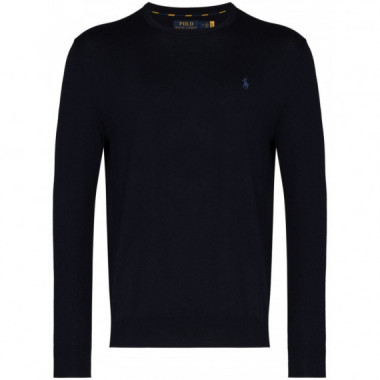 POLO RALPH LAUREN - LS SF CN PP-LONG SLEEVE-SWEATER - HUNTER NAVY - 710684957001/HUNTER NAVY